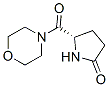 (S)-4-[(5-oxo-2-pyrrolidinyl)carbonyl]morpholine 结构式