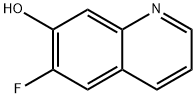 7-Quinolinol,  6-fluoro- 结构式