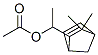 1-(3,3-dimethylbicyclo[2.2.1]hept-5-en-2-yl)ethyl acetate 结构式