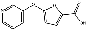 5-(3-吡啶氧基))-2-糠酸 结构式