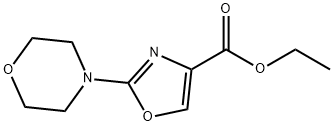 乙基 2-吗啉代噁唑-4-甲酸基酯 结构式
