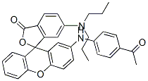 2'-[(4-acetylphenyl)amino]-6-(dipropylamino)spiro[isobenzofuran-1[3H]-9'[9H]-xanthene]-3-one