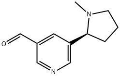 S-NICOTINE-5-CARBOXALDEHYDE 结构式