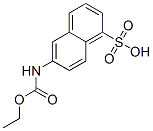 C-ethyl (5-sulpho-2-naphthyl)carbamate 结构式