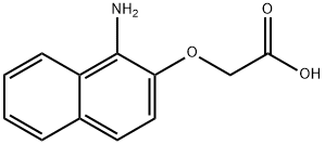 [(1-amino-2-naphthyl)oxy]acetic acid 结构式