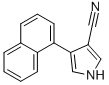 4-(1-NAPHTHALENYL)-1H-PYRROLE-3-CARBONITRILE 结构式