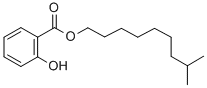 水杨酸异癸酯 结构式