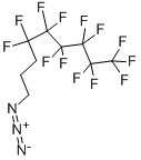 4,4,5,5,6,6,7,7,8,8,9,9,9-十三氟壬基叠氮化物 结构式