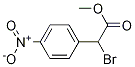 2-溴-2-(4-硝基苯基)乙酸甲酯 结构式