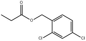 (2,4-dichlorophenyl)methyl propanoate 结构式