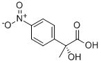 (R)-2-HYDROXY-2-METHYL(4-NITROBENZENE)ACETIC ACID 结构式