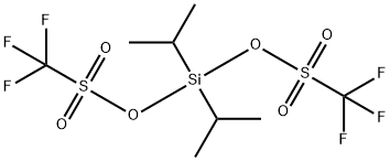 二异丙基硅基双(三氟甲烷磺酸盐) 结构式