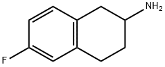 6-FLUORO-1,2,3,4-TETRAHYDRO-NAPHTHALEN-2-YLAMINE 结构式