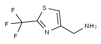 4-氨甲基-2-三氟甲基噻唑 结构式