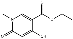 4-羟基-1-甲基-6-氧代-1,6-二氢吡啶-3-甲酸乙酯 结构式
