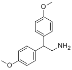 2,2-双(4-甲氧基苯基)乙胺 结构式
