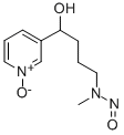 4-(METHYLNITROSAMINO)-1-(3-PYRIDYL-N-OXIDE)-1-BUTANOL 结构式