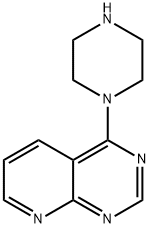 4-(PIPERAZIN-1-YL)PYRIDO[2,3-D]PYRIMIDINE 结构式