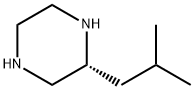 R-2-异丁基-哌嗪盐酸盐 结构式