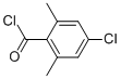 Benzoyl chloride, 4-chloro-2,6-dimethyl- (9CI) 结构式