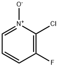 2-氯-3-氟吡啶-N-氧化物 结构式