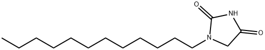 1-正十二烷基乙内酰脲 结构式
