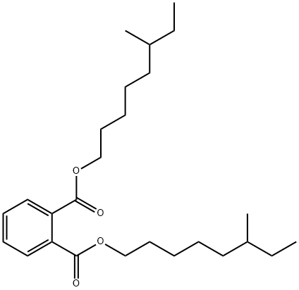 bis(6-methyloctyl) phthalate 结构式