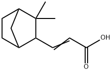 3-(3,3-dimethylbicyclo[2.2.1]hept-2-yl)acrylic acid 结构式