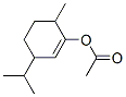 3-(isopropyl)-6-methylcyclohexen-1-yl acetate 结构式