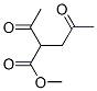 methyl 2-acetyl-4-oxovalerate 结构式