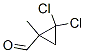 Cyclopropanecarboxaldehyde, 2,2-dichloro-1-methyl- (9CI) 结构式