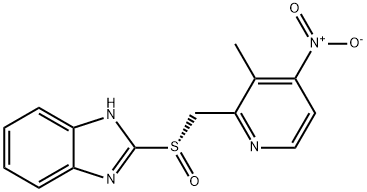 1H-BenziMidazole, 2-[(S)-[(3-Methyl-4-nitro-2-pyridinyl)Methyl]sulfinyl]-