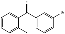 (3-溴苯基)(邻甲苯基)甲酮 结构式