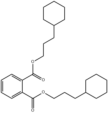 bis(3-cyclohexylpropyl) phthalate 结构式