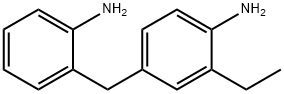 4-[(2-aminophenyl)methyl]-2-ethylaniline 结构式