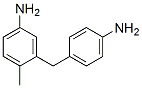3-[(4-aminophenyl)methyl]-p-toluidine 结构式