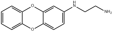 1,2-Ethanediamine,  N-dibenzo[b,e][1,4]dioxin-2-yl-  (9CI) 结构式