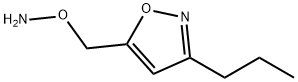 Isoxazole,  5-[(aminooxy)methyl]-3-propyl- 结构式