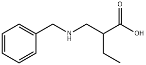 3-羧基-1-苄基氮杂环丁烷 结构式