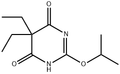 2-O-isopropyl barbitone 结构式