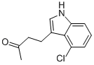 2-BUTANONE,4-(4-CHLORO-1H-INDOL-3-YL)- 结构式