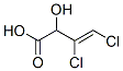 3-Butenoic  acid,  3,4-dichloro-2-hydroxy- 结构式
