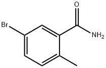 5 - 溴-2 - 甲基苯甲酰胺 结构式