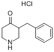 3-BENZYLPIPERIDIN-4-ONE HYDROCHLORIDE 结构式