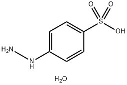 苯肼-4-磺酸半水合物 结构式