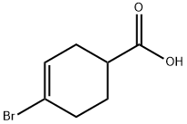 4-溴-环己-3-烯-1-羧酸 结构式