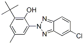 2-(5-chlorobenzotriazol-2-yl)-4-methyl-6-tert-butyl-phenol 结构式