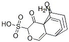 6-amino-1,3-dioxo-1H,3H-naphtho[1,8-cd]pyransulphonic acid  结构式