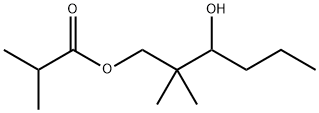 3-hydroxy-2,2-dimethylhexyl isobutyrate 结构式