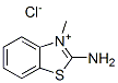 2-amino-3-methylbenzothiazolium chloride 结构式